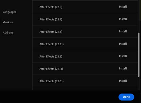 I cant download an older version of after effects - Adobe Community ...