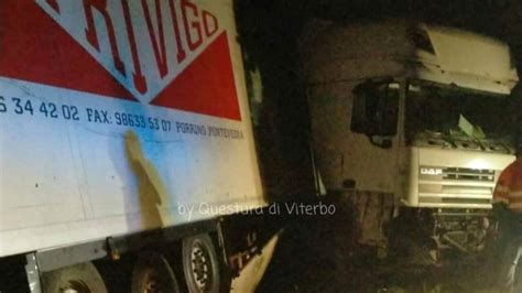 Incidente Sulla Aurelia Bis Camion Finisce Fuori Strada La Citt News