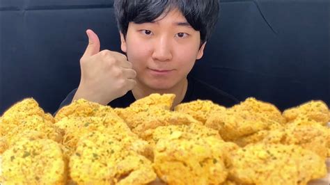 Asmr Mukbang Bhc Korean Fried Bburinkle Boneless Chicken 뿌링클 순살 치킨 먹방