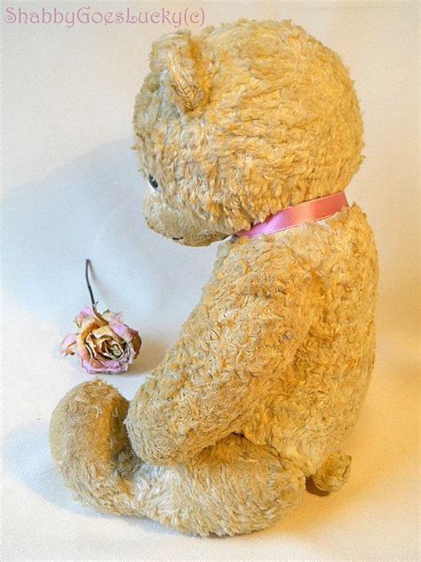 Antique German Teddy Bear Early 1950s Cute Shabby Old Teddy Etsy German Teddy Bear Old