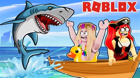 PolujĘ Na Rekiny Z Miss AgĄ 🦈 Roblox Sharkbite 2 Youtube