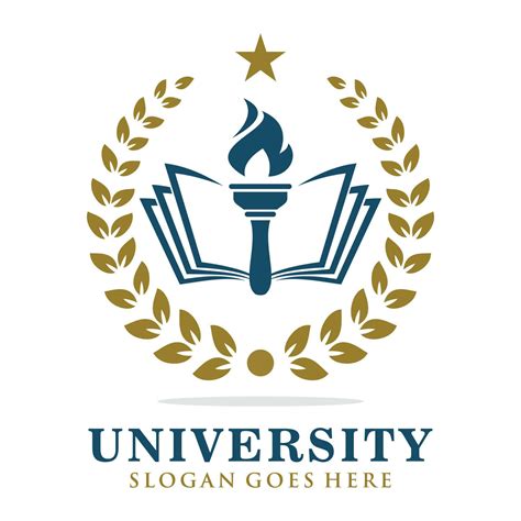 University logo design vector illustration 23366456 Vector Art at Vecteezy