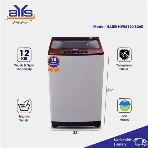 Haier Kg Washing Machine Price In Pakistan Hwm E Ays Online