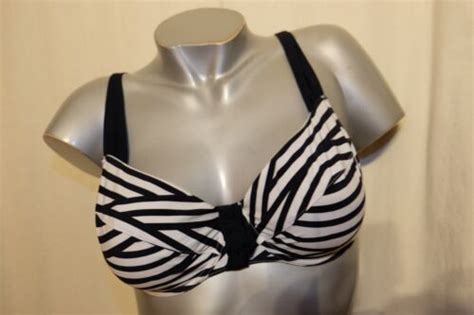 AUBADE Balkonett Bikini Top OCEAN BOW ER15 sailor blau weiß gestreift