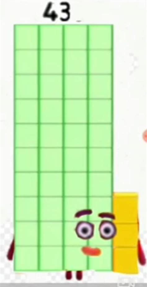 Numberblocks 43 By Numberblocksrobert9 On Deviantart