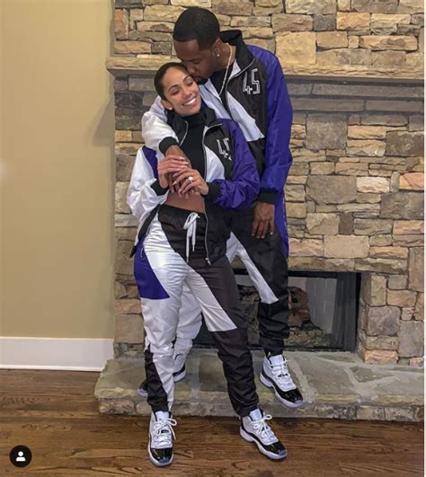 Love And Hip Hop Couple Erica Mena And Safaree Rock Matching Tracksuits