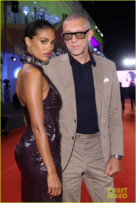 Vincent Cassel Gets Support From His Wife Tina Kunakey At The Venice