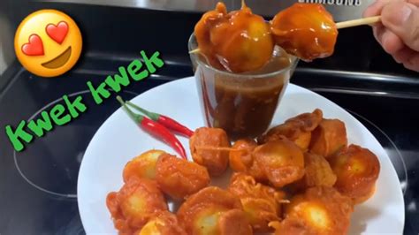 Easy Kwek Kwek And Sauce 2019 Youtube