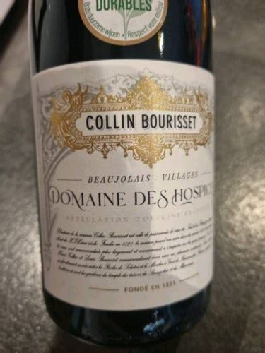 Collin Bourisset Domaine Des Hospices Beaujolais Villages Vivino Us