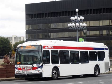 Septa New Flyer Xde40 On Rt44 29andmarket St 30th Street Station New