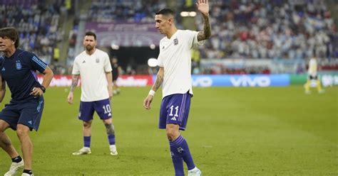 Di María Y Su último Baile En Qatar La Final Del Mundial Será Su Despedida De La Selección