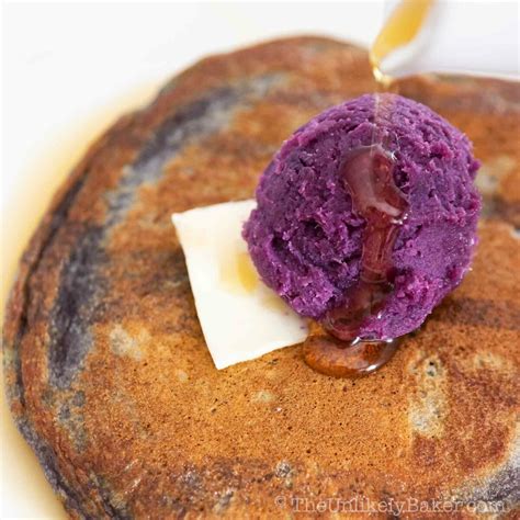 Ube Pancakes Soft Fluffy Filipino Pancake Recipe