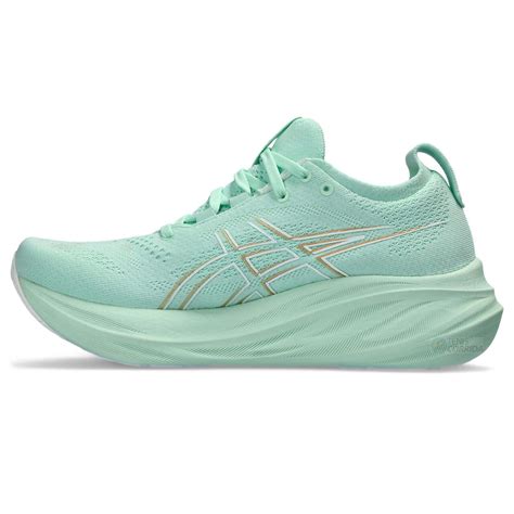 Tênis Asics Gel Nimbus 26 Verde Claro Feminino Tênis Corrida Seu