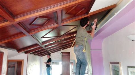 Costruire Un Soffitto A Cassettoni Soffitto Legnoeoltre