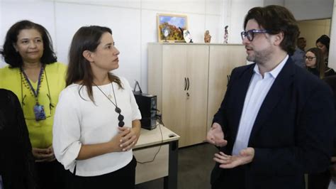 Reunião Raquel Lyra e Carlos Porto na ARPE AgoraPE