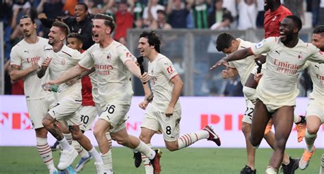 AC Milan Win First Serie A Title Since 2011 Channels Television