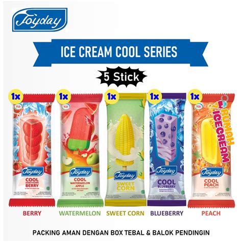 Jual Es Krim Joyday Cool Series 5pcs Shopee Indonesia