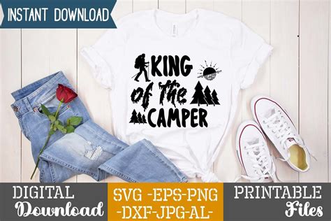 King Of The Camper Graphic By Sima Crafts Creative Fabrica