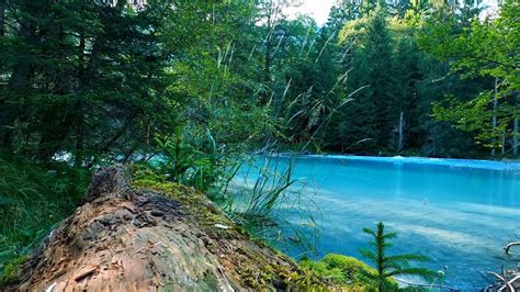 Calming Turquoise River Relaxing Water Sounds 10 Hours White Noise