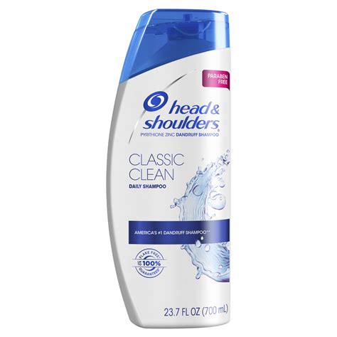 Head And Shoulders Classic Clean Anti Dandruff Shampoo Scalp Shield 72 Hr Protection 23 7 Oz