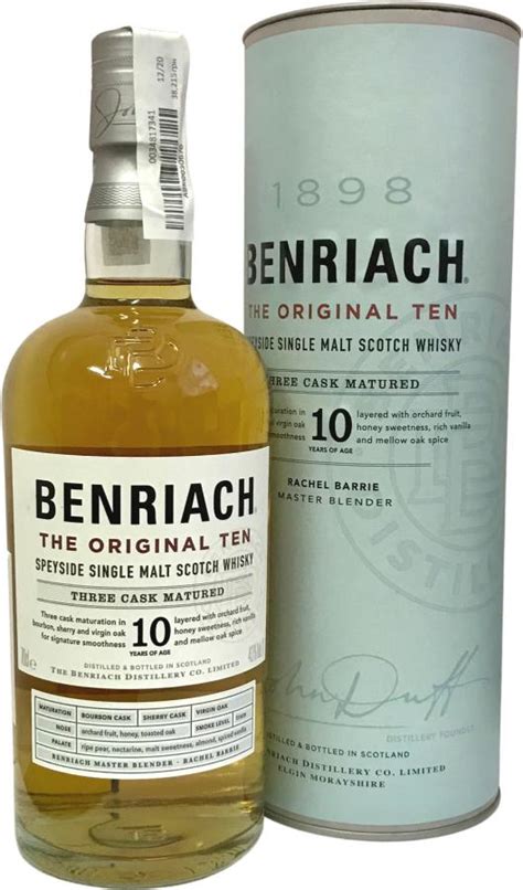 Benriach Year Old Ratings And Reviews Whiskybase