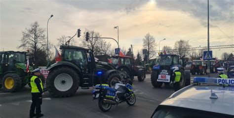 Strajk generalny w Warszawie blokady na obrzeżach Dziś protest