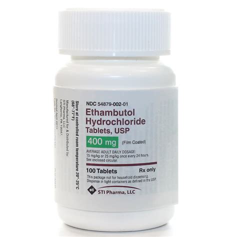 ETHAMBUTOL 400MG - RX Products