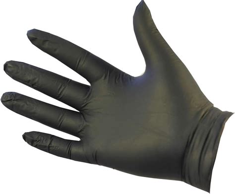 Disposable Gloves PRO UltraFLEX Black Nitrile Powder Free Latex Free