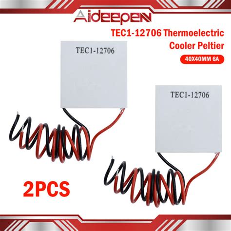 Pcsoriginal Aideepen Thermoelectric Peltier Cooler Tec V Dc