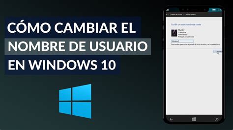 C Mo Saber Mi Nombre De Usuario Y Cambiar El Nombre De Usuario En