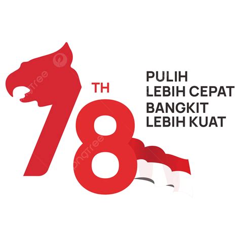 Logotipo Oficial De Hut Ri 78 Independencia De Indonesia Descarga Gratuita Vector Png Choza Ri