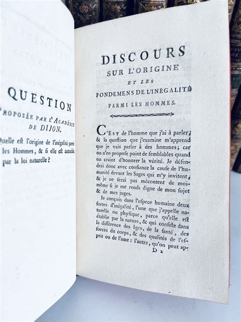 ROUSSEAU Collection des Œuvres Complètes Edition Originale