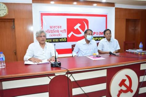 Tripura Cpim Demands Action Against Bjps Alleged “death Threats” In