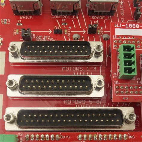 WardJet WJ A 20346 Water Jet Cutting Machine Circuit Board Control