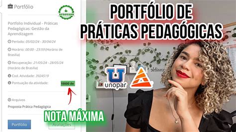 GESTÃO DA APRENDIZAGEM Portfólio de Práticas Pedagógicas unopar