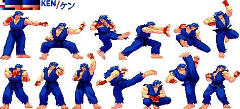 【Sonic The Hedgehog Colored Ken】Street Fighter III Third Strike ...