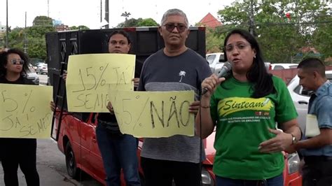 Professores Protestam Em Frente Da Semed E Cobram Reajuste Salarial