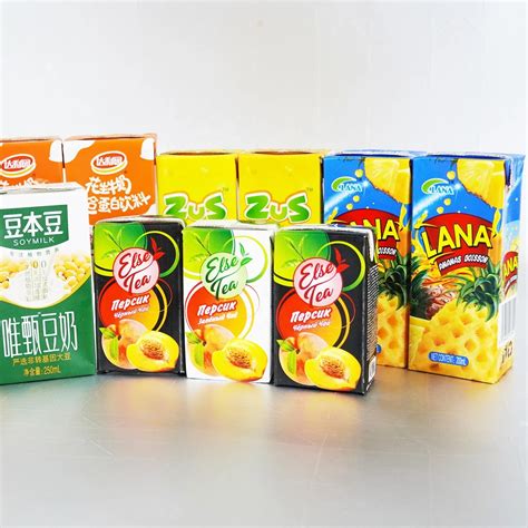 Custom Ml Aseptic Prisma Pack Packaging Carton Box Composite