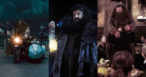 How They Made Hagrid Look So Big In Harry Potter