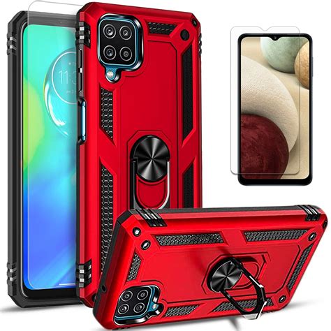 Samsung Galaxy A12 Case Not Fit For Samsung Galaxy A10 Galaxy A11 With Tempered Glass