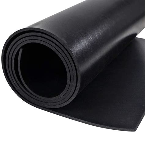 Amazon.com: tonchean Neoprene Rubber Sheets Rolls Heavy Duty 80” Length ...
