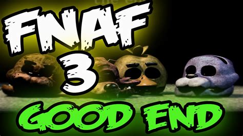 Fnaf 3 Good Ending All Secret Mini Games Five Nights At Freddys 3