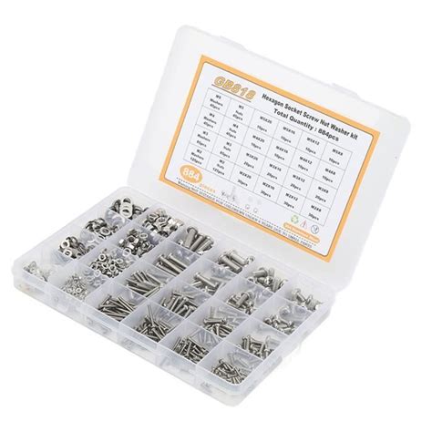 Coc Jeu De Rondelles Crous Vis Kit D Assortiment Vis