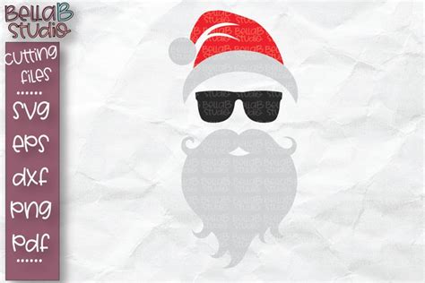 Christmas Svg Hipster Santa Svg Santa With 382445