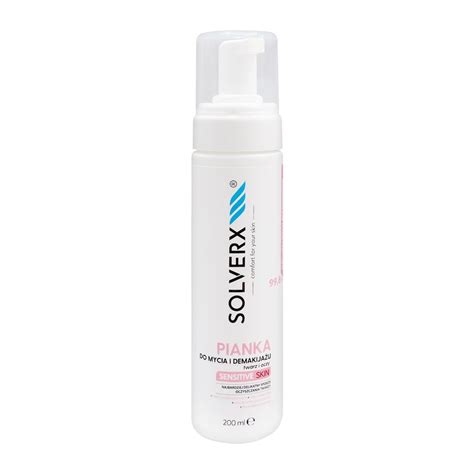 Solverx Sensitive Skin Pianka Do Mycia Twarzy I Oczu 200 Ml