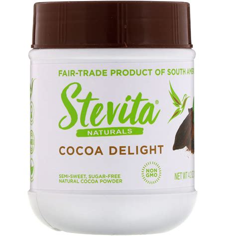 Stevita Naturals Cocoa Delight 42 Oz 120 G Iherb