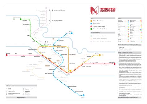 Bucharest Metro Map. Proposal. on Behance