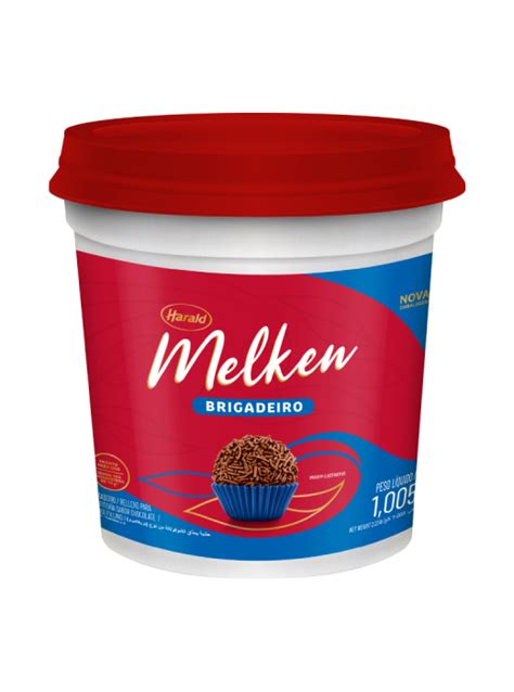 Brigadeiro Pronto Melken Sabor Chocolate 1 005kg Harald