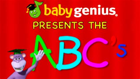 Abc Song Sing Along Nursery Rhymes Kids Songs From Baby Genius