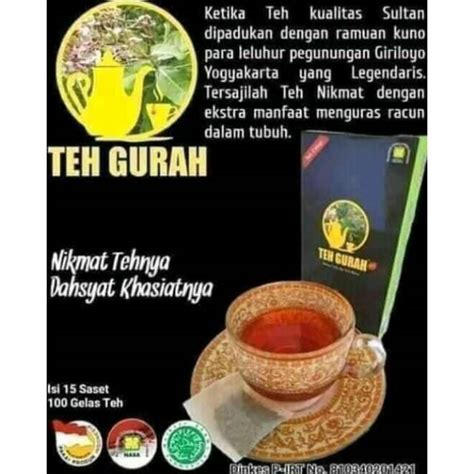 Jual Teh Gurah Nasa Membantu Menghilangkan Lendir Kotor Disekitar